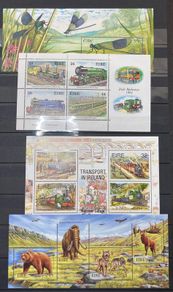 14 different Irish Minisheets / Sheetlets