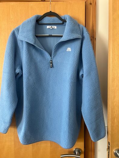 4th Arq Lennox Half Zip Fleece in Aqua