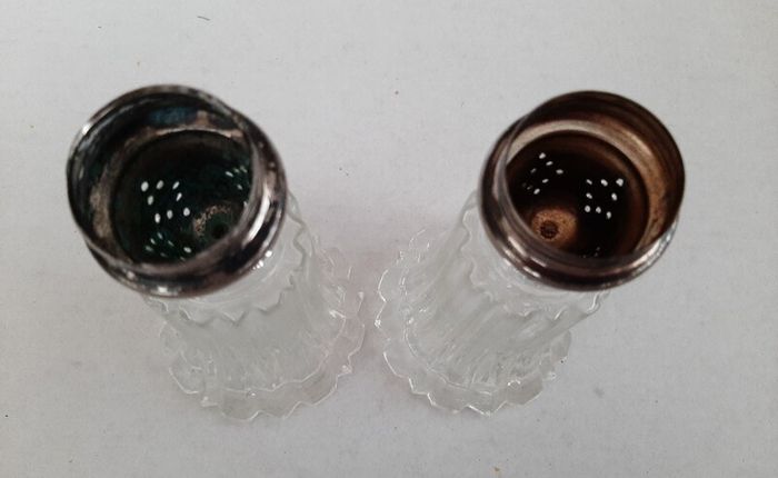 vintage salt and pepper