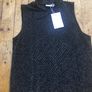 ICHI Black Sparkly sleeveless top (Brand New) Image 5