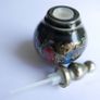 Vintage Miniature Pallini Greek Venus Perfume Bottle Handmade in Greece Image 7