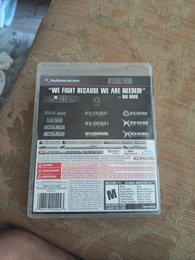 Metal Gear Solid: The Legacy Collection PS3