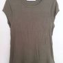 Olive green Mango maxi dress Image 4