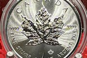 1oz Fine 9999 Silver Bullion Maple 2026 Coin.