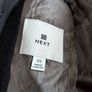 Brand New Next Black Trench Coat Size XS Image 8