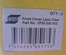 Esab A50 sentinel outer lens