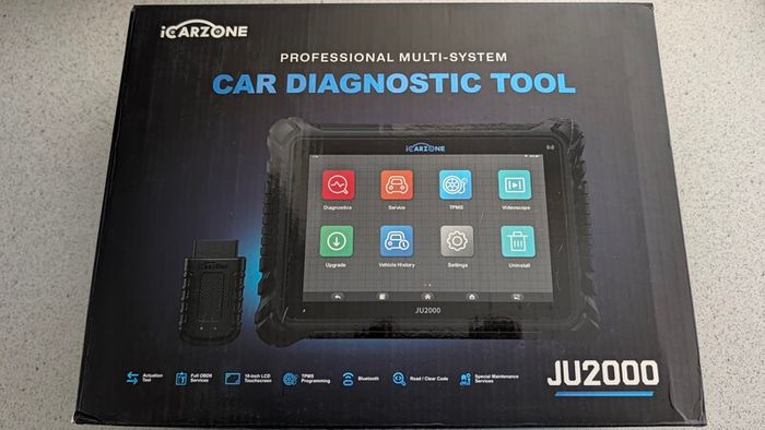 iCarzone JU2000 multisystem car diagnostic tool