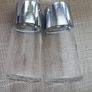 Vintage Salt and Pepper Bamco Longhorn Design Leather covered circa 1980 made in Mexico FREE STANDARD POSTAGE INCLUDED Image 8