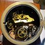 brass wall clock Ansonia clock company for parts /repair Image 6