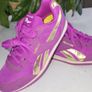 Reebok Classic Ortholite Royal Flag Purple and Gold Sz 4 UK - Bnwt Rrp 70 Image 5