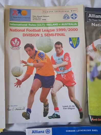 10 X GAA NFL Programmes