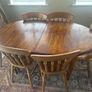 extendable table and chairs Image 3