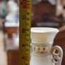 Pair of Vintage Ecclesiastical Porcelain Altar Vases Image 5