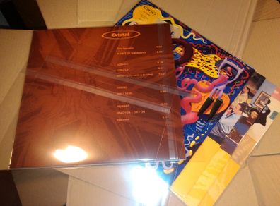 100 x BLAKE SLEEVES! 12 Inch LP Album & Single Vinyl Record Covers Crystal CLEAR plastic Outer sleeves - WITH FLAP SEAL