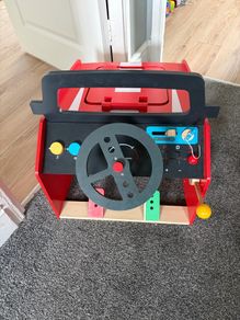 Wooden toy car