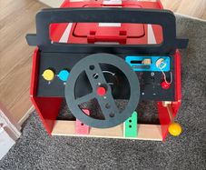 Wooden toy car