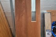 wrie glass door single panel