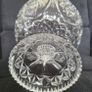 Large Crystal Pedestal  Bowl Image 7