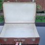 Fordite Vintage Travel Case With Aer Lingus Original Baggage Stickers Image 10