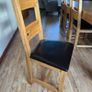 Solid Oak Dining Table with 8 Matching Chair Image 7