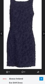 BNWT - AVOCA Anthology Eve Shift Dress UK 10