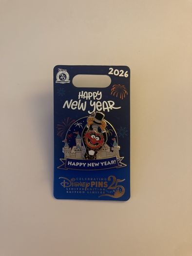 New Year's muppets Disney pin