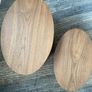 Designer Side Tables. Solid Walnut. Spain. Set of Two. As New. Image 4
