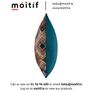 Rio Geometric Cushion - Orange/Teal Image 2