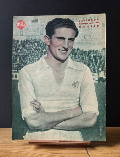 12 Original Real Madrid MARCA Player Posters  1945 Vintage Football