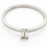 Cubic Zirconia Sterling Silver Ring Image 2