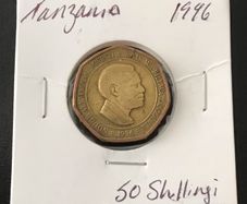 Tanzania 1996 50 Shillings