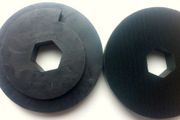 Rigid Snail Lock Back Holder, 5",125mm for Granite, Marble Polishing Pads