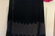 skirt Bnwt velvet skirt Aline size 38 10/12