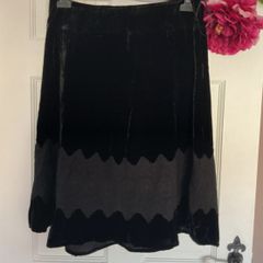 skirt Bnwt velvet skirt Aline size 38 10/12