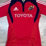 Vintage 2007 Adidas Munster Player Issue Rugby Jersey Shirt Mens Large Tight Fit Image 2