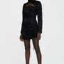 Limited Edition Satin Dress Black Dress Image 2