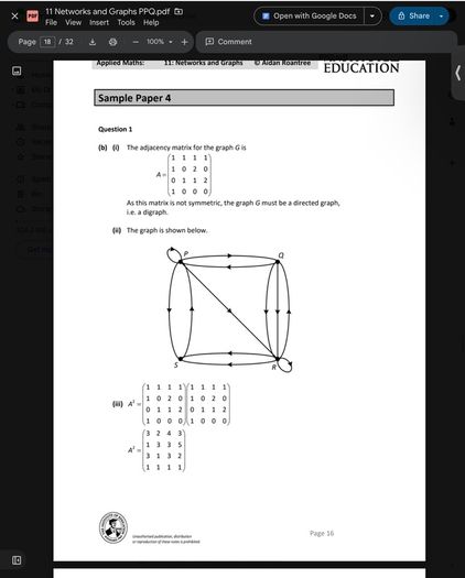 Leaving Cert Applied Maths Institute Notes