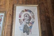framed cross stitch