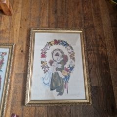 framed cross stitch
