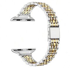 Classy Stainless steel watch band compatible with Apple Watch