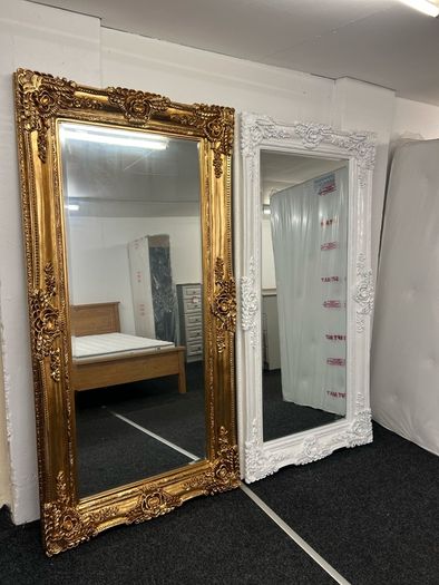 Large Mirror Ornate Regal Decorative
