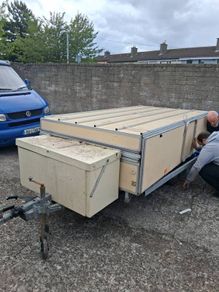 Folding Caravan.
