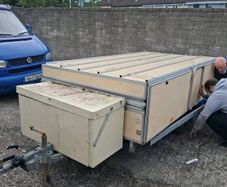 Folding Caravan.