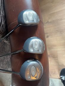 ping Tisi 3,5,7 woods stiff shafts