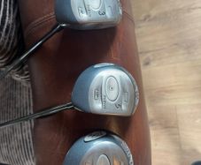 ping Tisi 3,5,7 woods stiff shafts