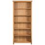 6-Tier Bookcase 80x22.5x170 cm Solid Oak Wood Image 3