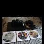 ps2 slim with controller and games Image 2