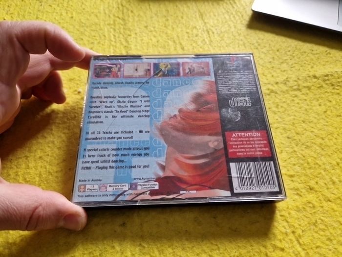 Dancing Stage Euromix PlayStation1 Ps1 PlayStation2 Ps2 Games Original