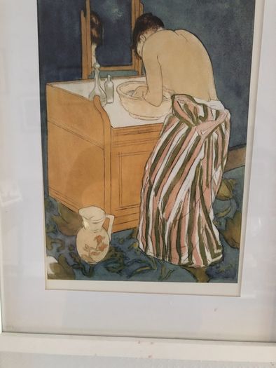 lady in bathroom