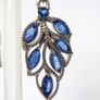 Sterling silver kyanite lever-back earrings 925 Image 2